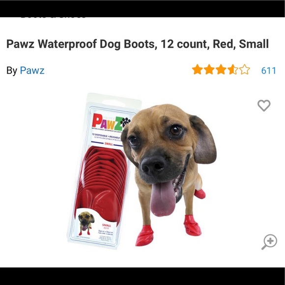 PAWZ Dog 3 Items For 25 Brand New Pawz Rubber Dog Boots Poshmark
